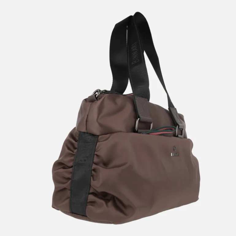 Bolsos de dos asas en tejido nylon con bandolera incluída