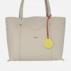 Bolsos de dos asas estilo shopper elaborados en piel Femme