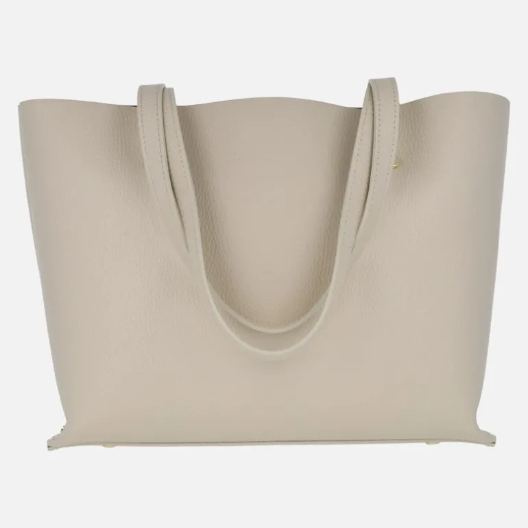 Bolsos de dos asas estilo shopper elaborados en piel Femme