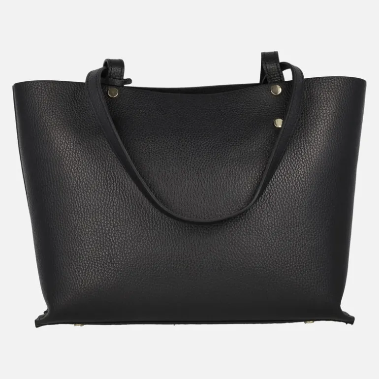 Bolsos de dos asas estilo shopper elaborados en piel Femme