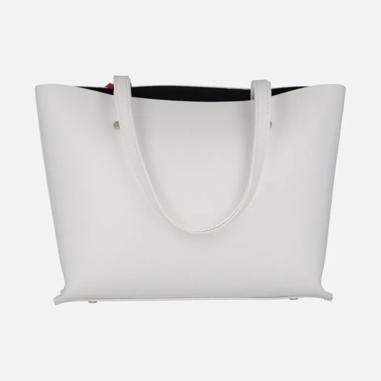 Bolsos de dos asas estilo shopper elaborados en piel Femme