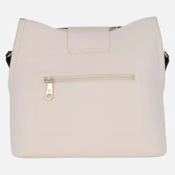 Bolsos de hombro Pepe Moll con solapa en combinado negro - hielo