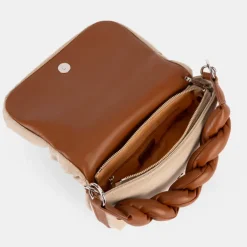 Bolsos de mano con asa trenzada y bandolera incluída