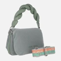 Bolsos de mano con asa trenzada y bandolera incluída
