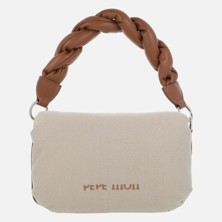 Bolsos de mano con asa trenzada y bandolera incluída