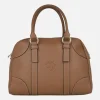 Bolsos de mano en piel estilo bowling