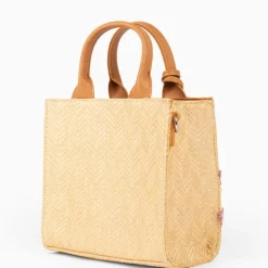 Bolsos de mano en rafia Pepe Moll 231292