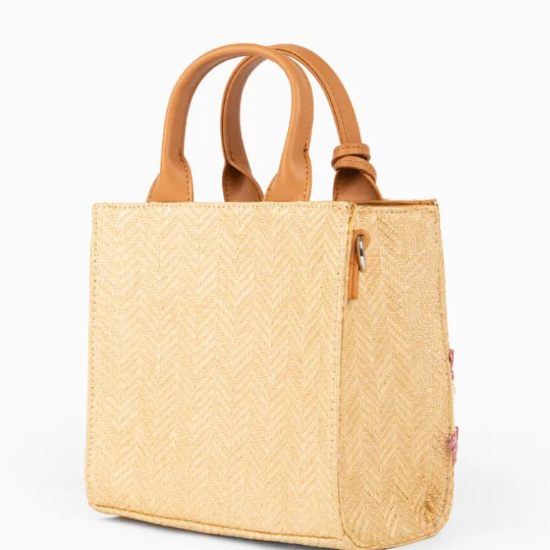 Bolsos de mano en rafia Pepe Moll 231292