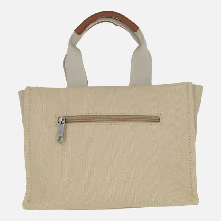 Bolsos de mano Pepe Moll con bandolera extraíble en tejido lona