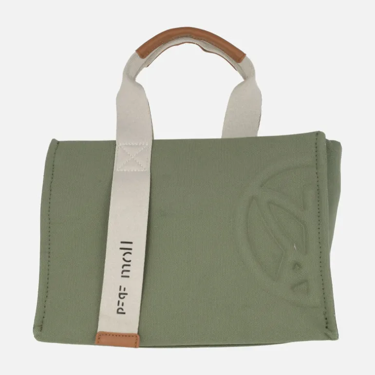 Bolsos de mano Pepe Moll con bandolera extraíble en tejido lona