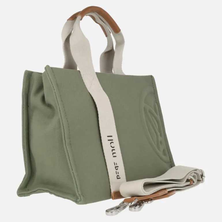 Bolsos de mano Pepe Moll con bandolera extraíble en tejido lona