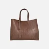 Bolsos de piel con dos asas Vanity