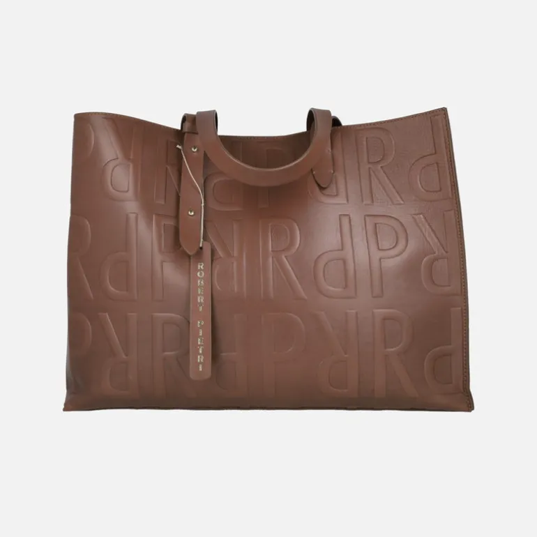 Bolsos de piel con dos asas Vanity