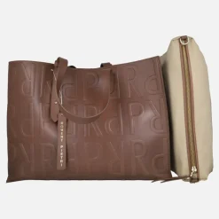 Bolsos de piel con dos asas Vanity