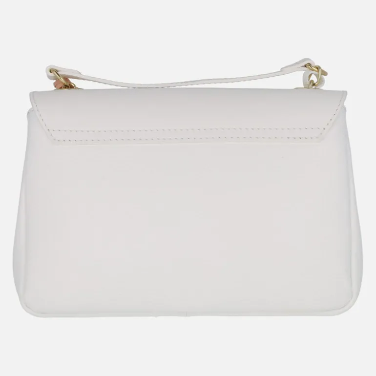 Bolsos de piel con tapa y cierre de broche Femme