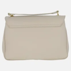 Bolsos de piel con tapa y cierre de broche Femme