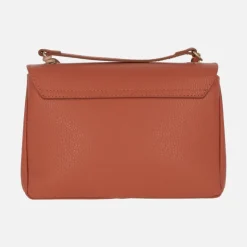 Bolsos de piel con tapa y cierre de broche Femme