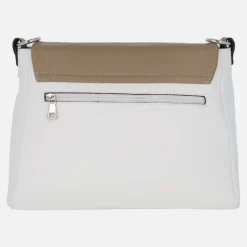 Bolsos de piel con tapa y asas intercambiables