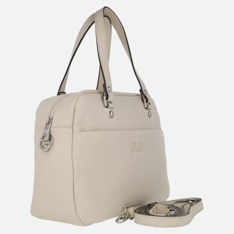 Bolsos de piel de estilo clásico con dos asas