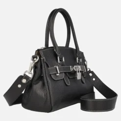 Bolsos de piel tipo hermés de tamaño pequeño con opción de bandolera