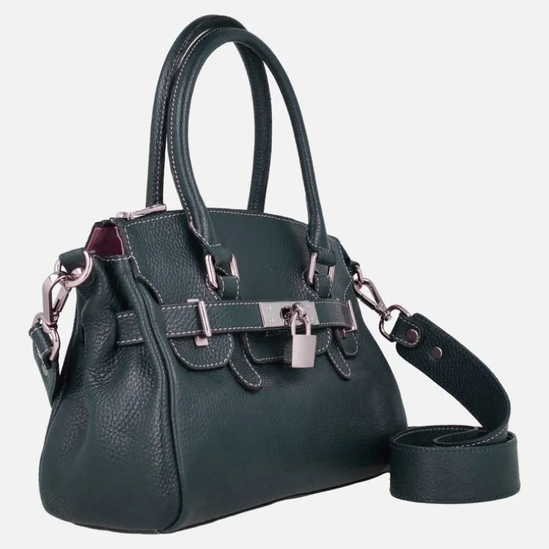 Bolsos de piel tipo hermés de tamaño pequeño con opción de bandolera