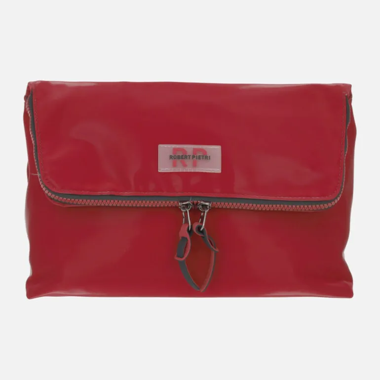 Bolsos en acabado terciopelo con asas intercambiables