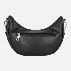 Bolsos en negro con forma de media luna Huelva