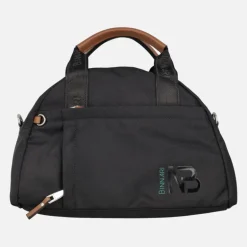 Bolsos estilo bowling Bailén en tejido negro