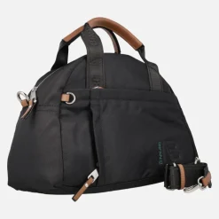 Bolsos estilo bowling Bailén en tejido negro