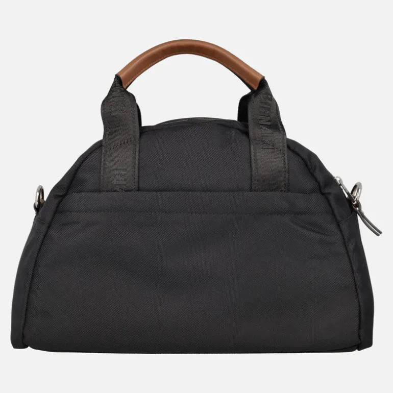 Bolsos estilo bowling Bailén en tejido negro