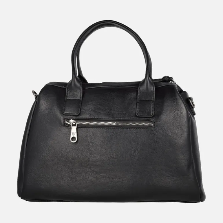 Bolsos estilo bowling con adorno de llave y corazón