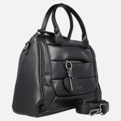 Bolsos estilo bowling con adorno de llave y corazón