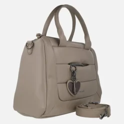 Bolsos estilo bowling con adorno de llave y corazón