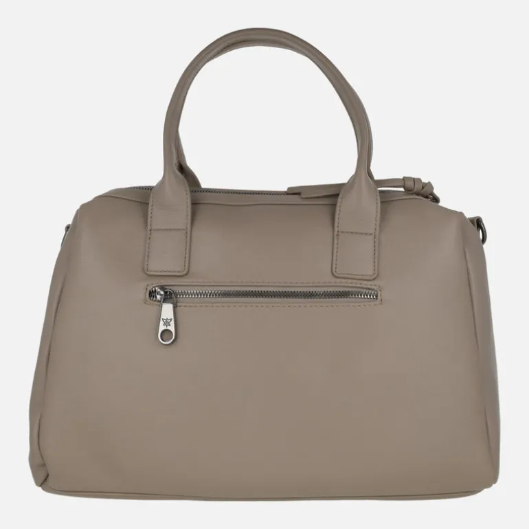 Bolsos estilo bowling con adorno de llave y corazón