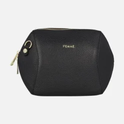 Bolsos geométricos de piel con asa bandolera