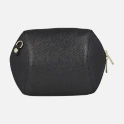 Bolsos geométricos de piel con asa bandolera