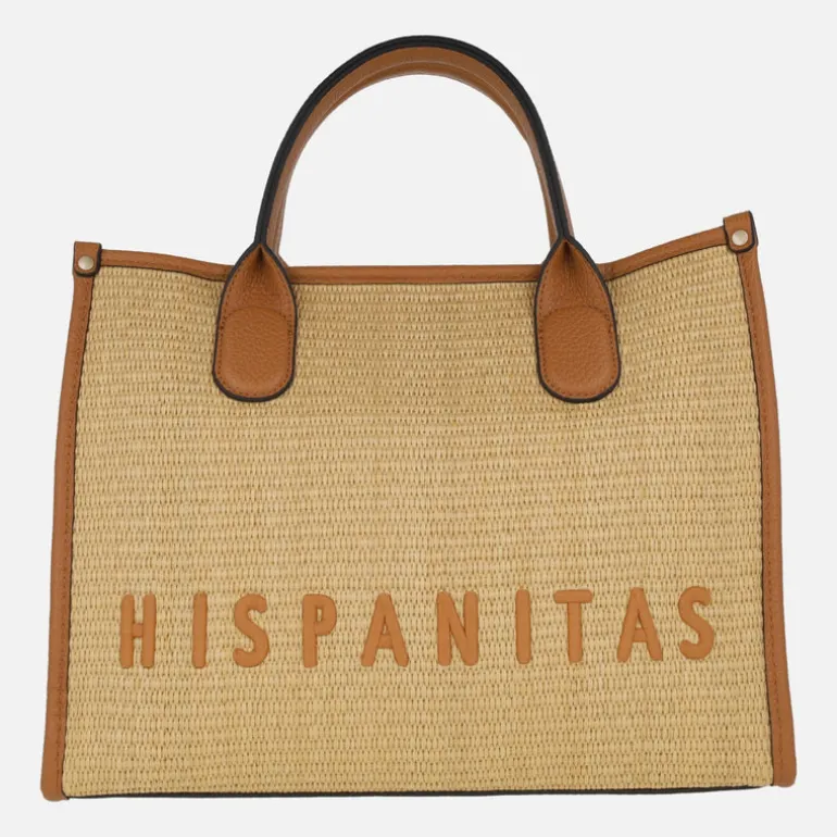 Bolsos Hispanitas multi posición en combinado natural
