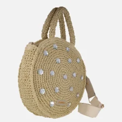 Bolsos joya en rafia con asa bandolera Muscoda