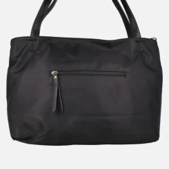 Bolsos multi posición combinados en tejido y serraje x Carmela