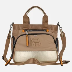 Bolsos multi posición Guadalquivir con detalles metalizados