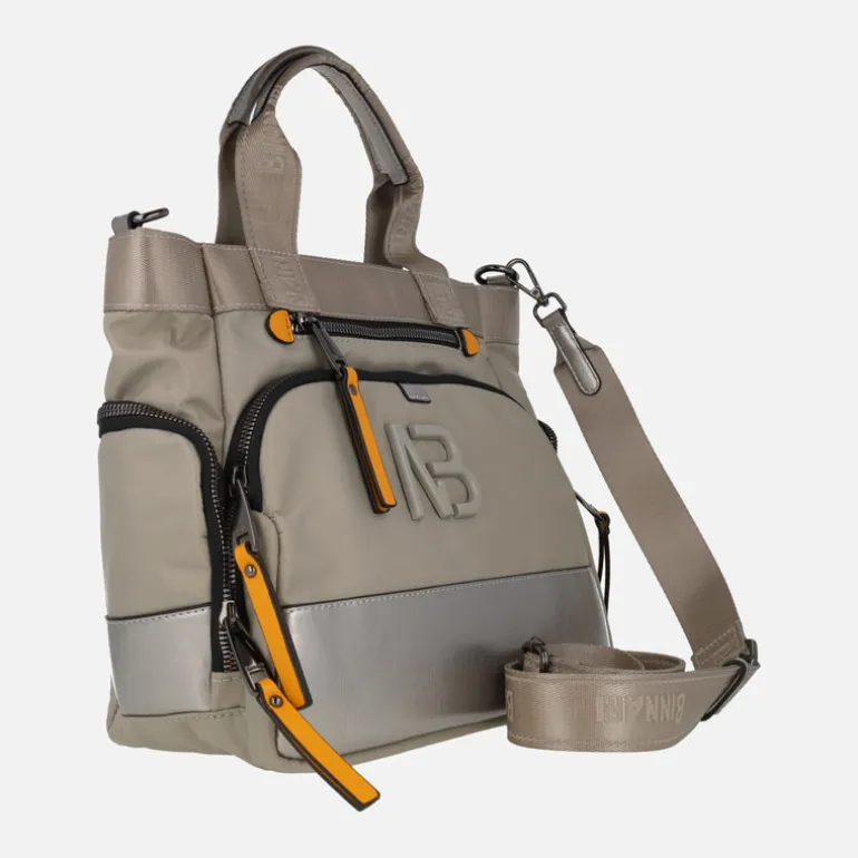 Bolsos multi posición Guadalquivir con detalles metalizados