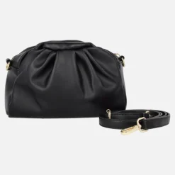 Bolsos multiposición Gravdal en negro con asa de pelo