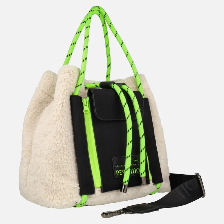 Bolsos multiposición Pepe Moll con pelo borreguillo