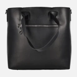 Bolsos Pepe moll en tejido y sintéticos combinado negro efecto entrelazado