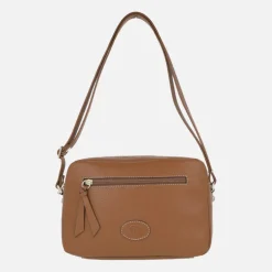 Bolsos rectangulares de piel con asa bandolera