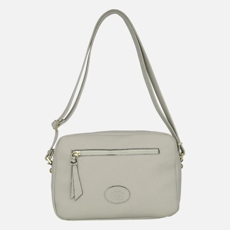 Bolsos rectangulares de piel con asa bandolera