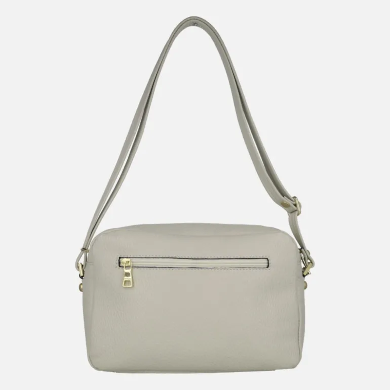 Bolsos rectangulares de piel con asa bandolera