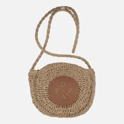 Bolsos redondos de rafia Popa Leticia