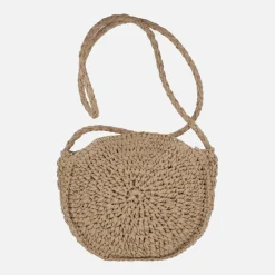 Bolsos redondos de rafia Popa Leticia