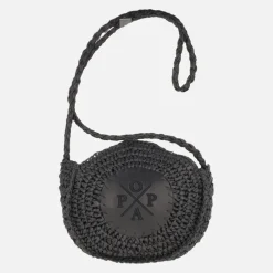 Bolsos redondos de rafia Popa Leticia
